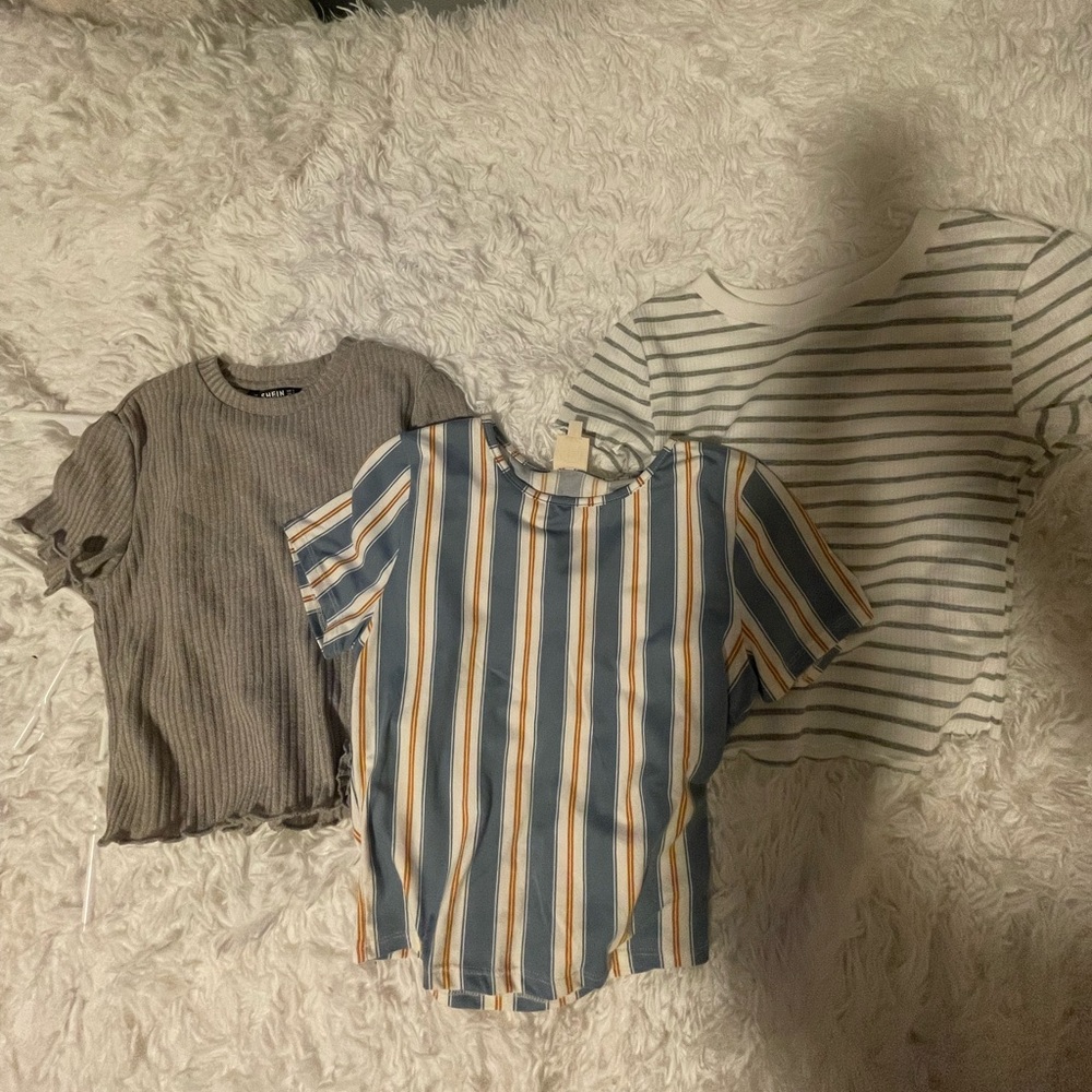 bundle of baby tees